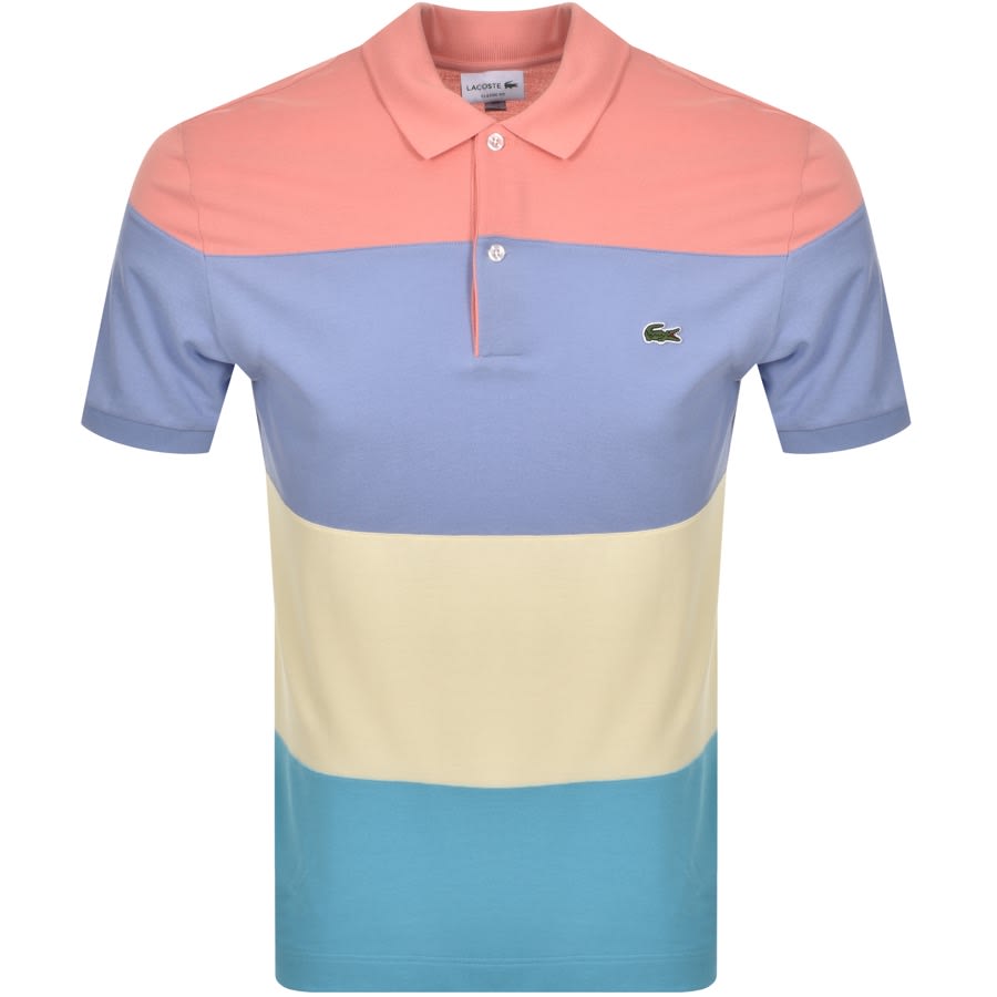 Alternative Image for ProductLacoste Short Sleeved Polo T Shirt Pink1